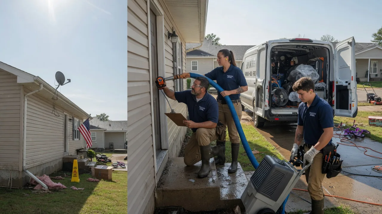 Ceiling Water Damage Restoration in Davilla, TX near me